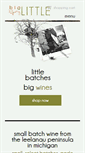 Mobile Screenshot of biglittlewines.com